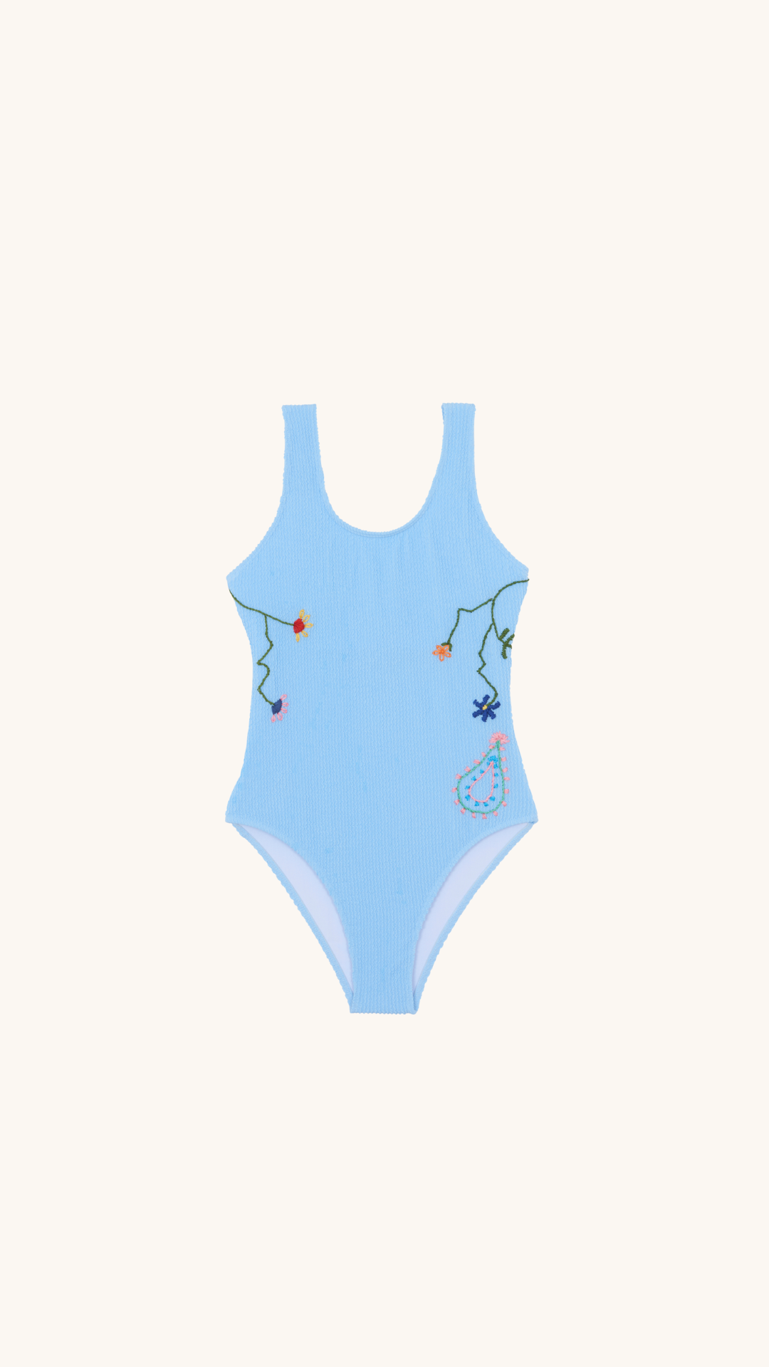 Wave swimsuit one piece