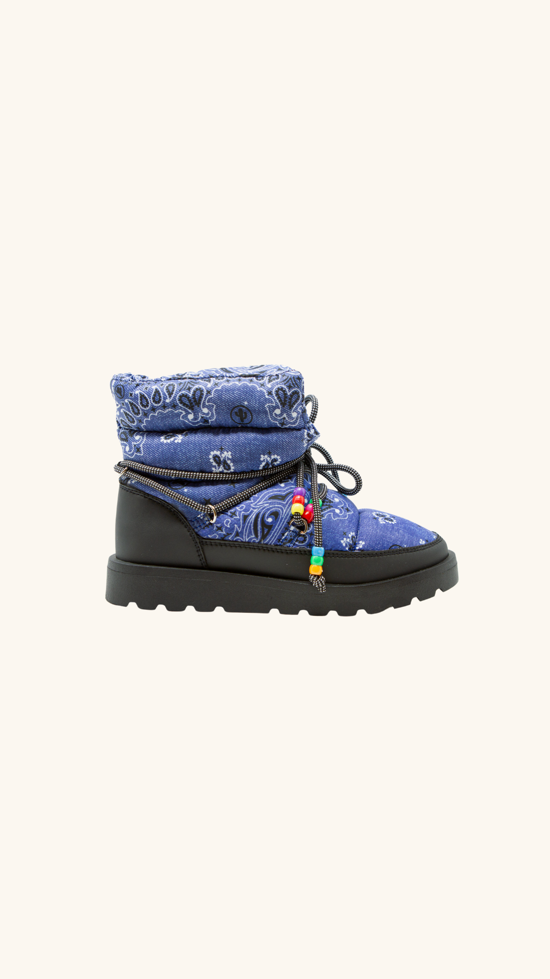 Snow boots indigo