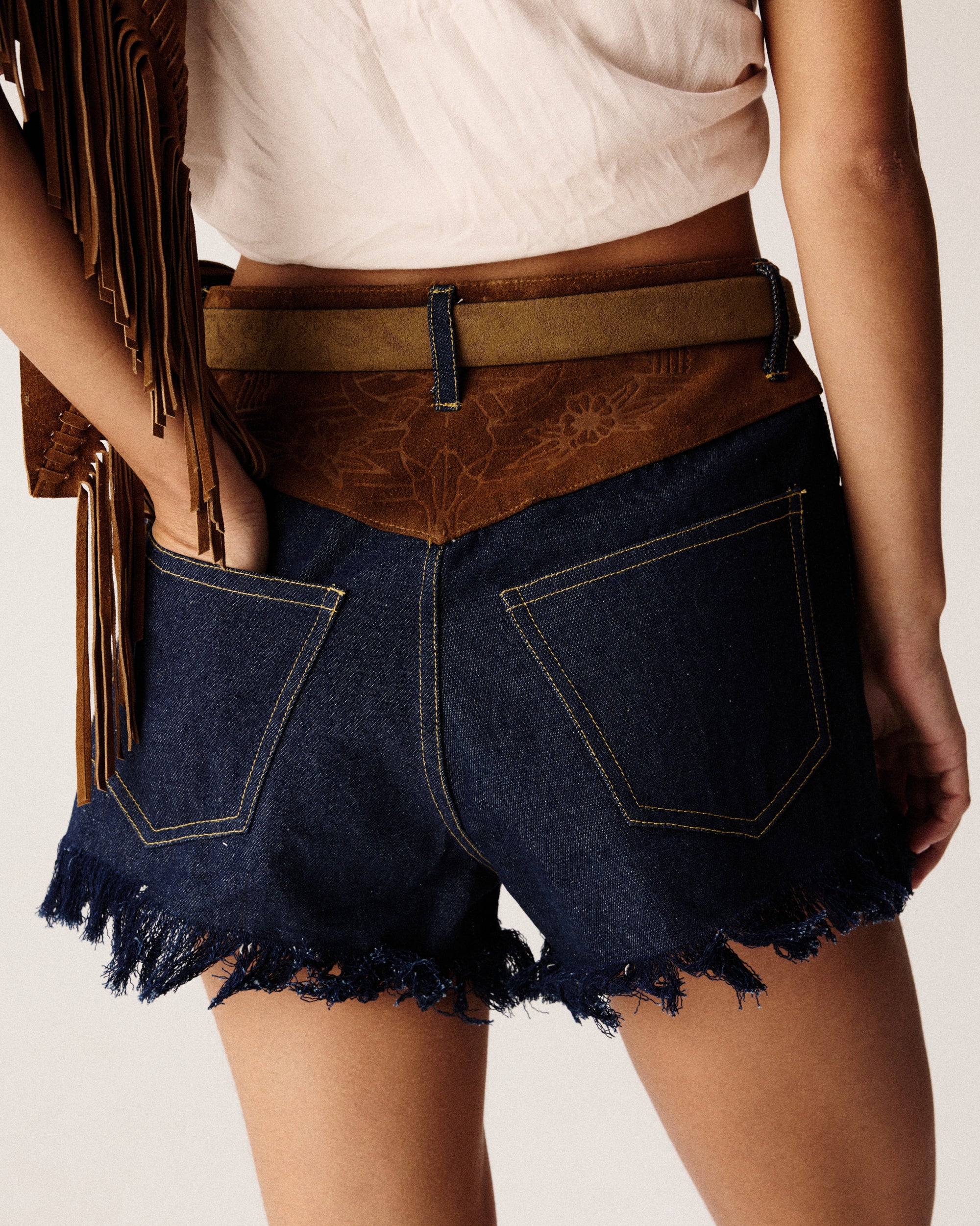 Short en daim