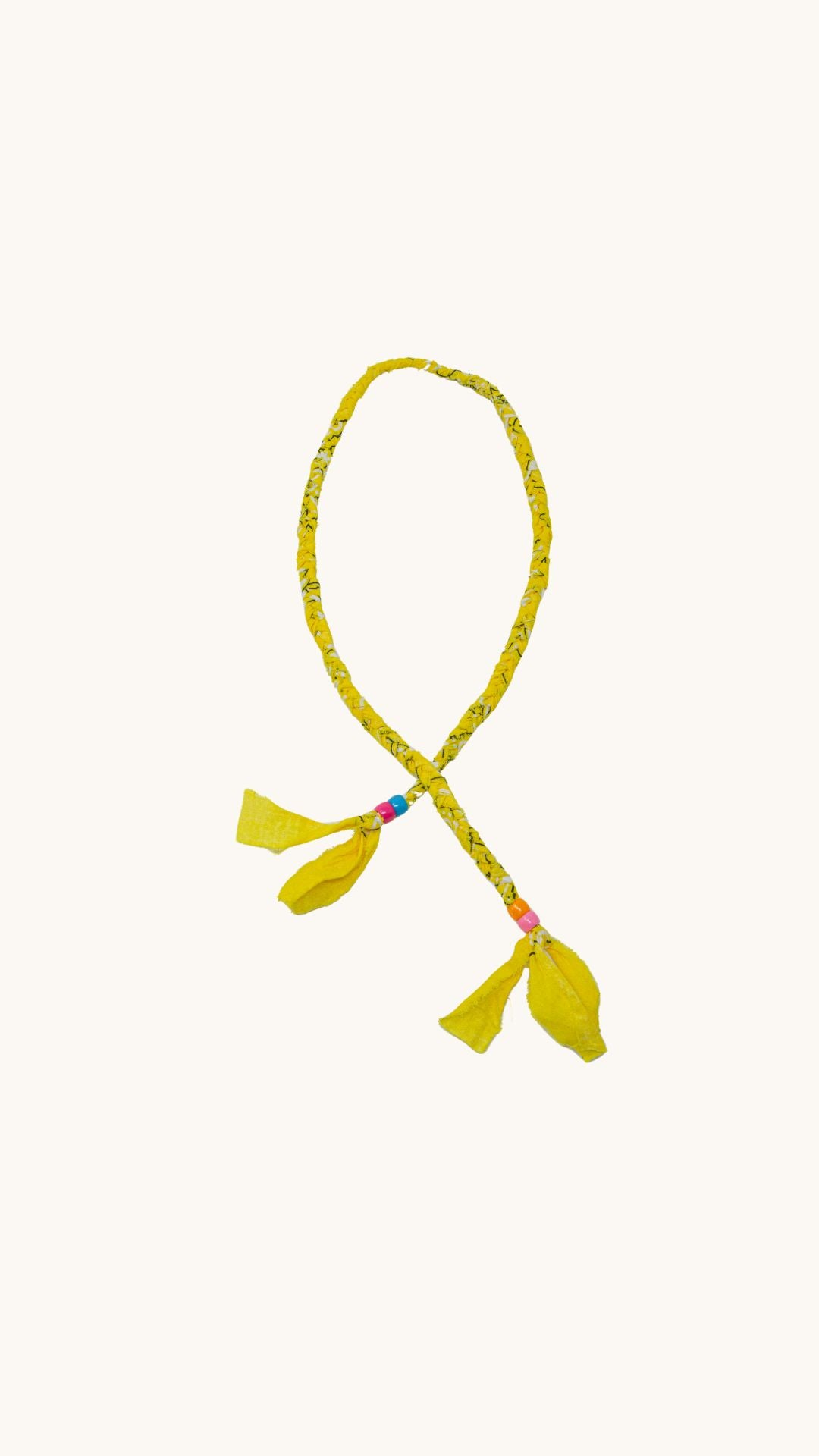 Collier jaune