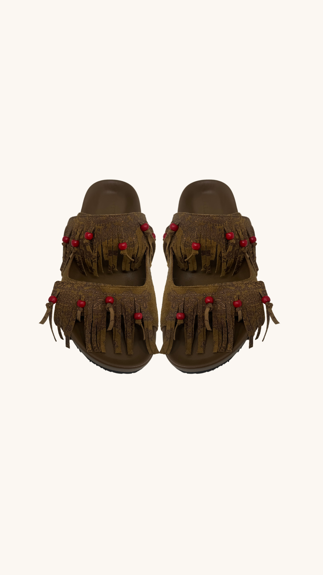 Fringes sandals