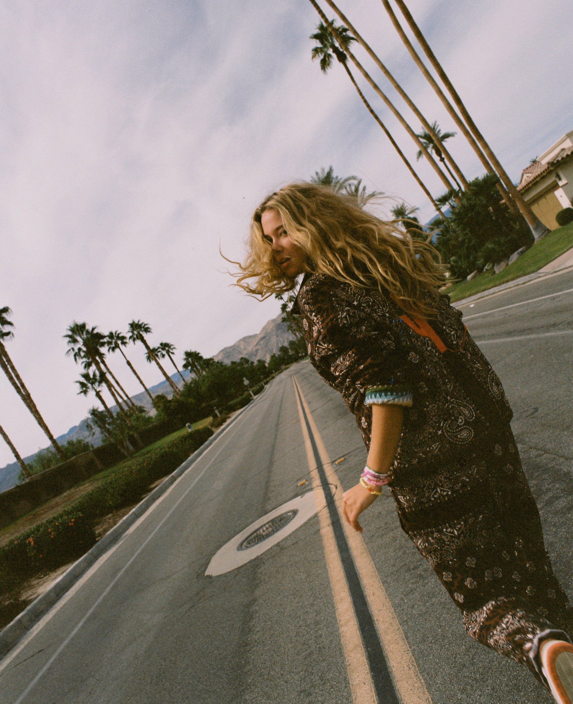 Bandana leopard pants