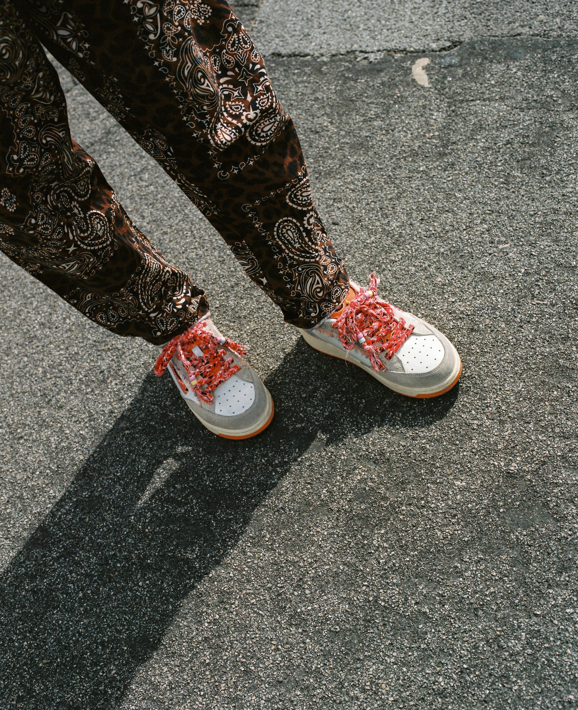 Bandana leopard pants