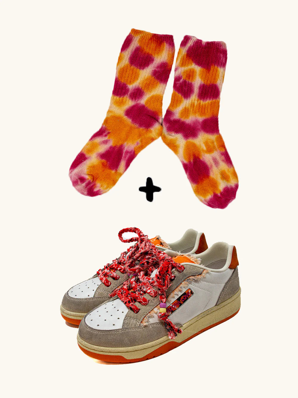 Pack sneakers orange