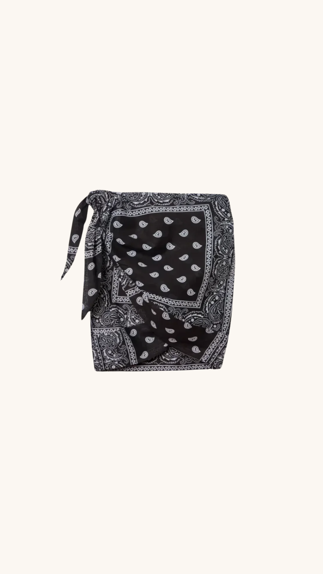 Bandana black Sarong – Arizona Love