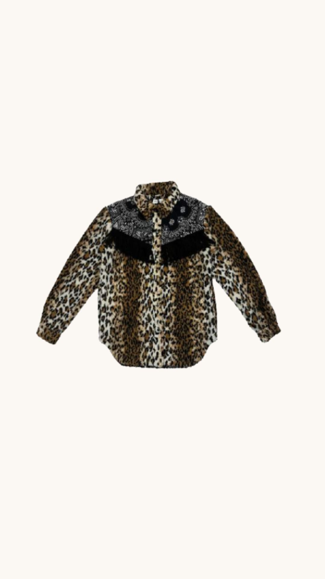 Mason Shirt Jacket Leopard