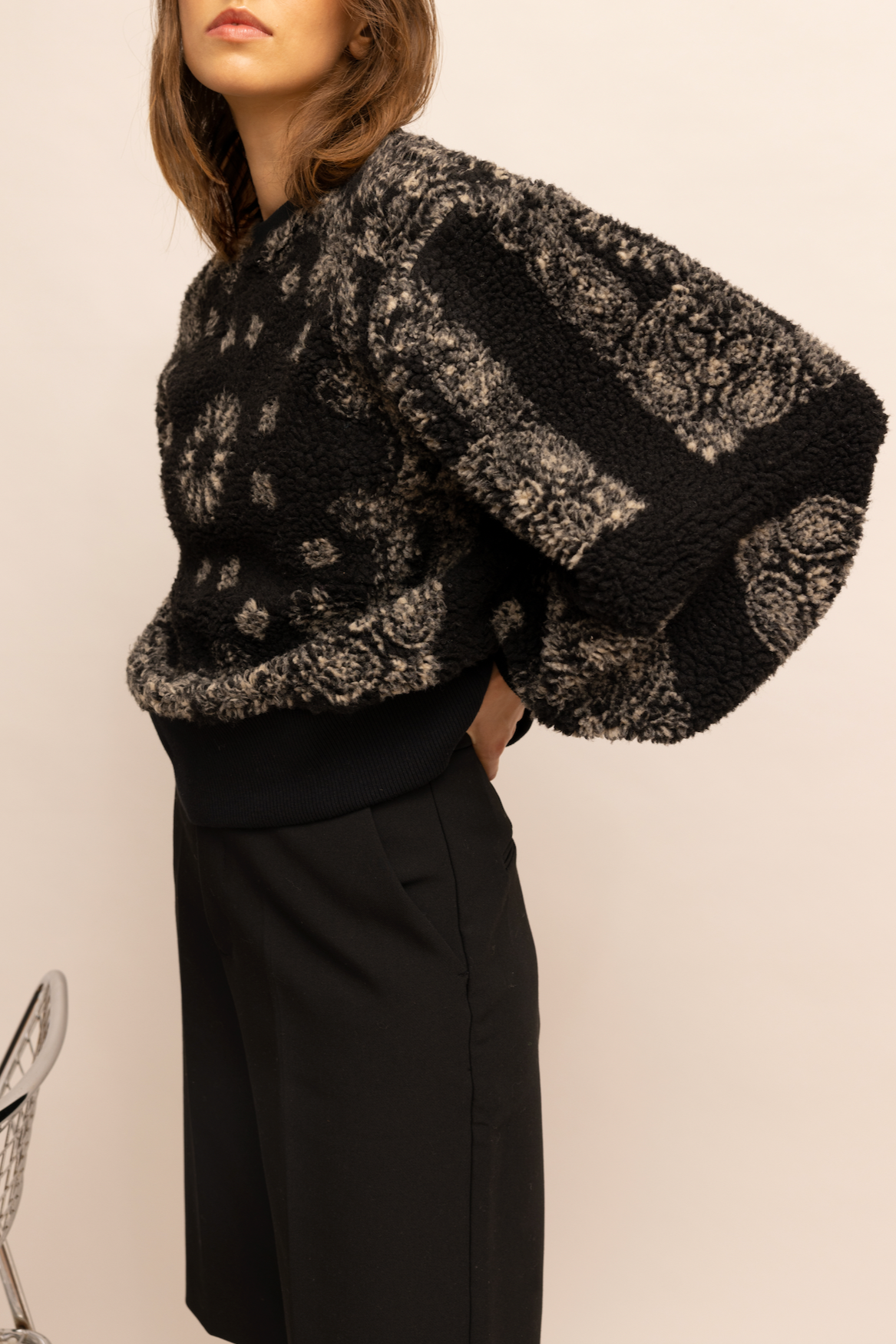 Arrow sweat black bandana