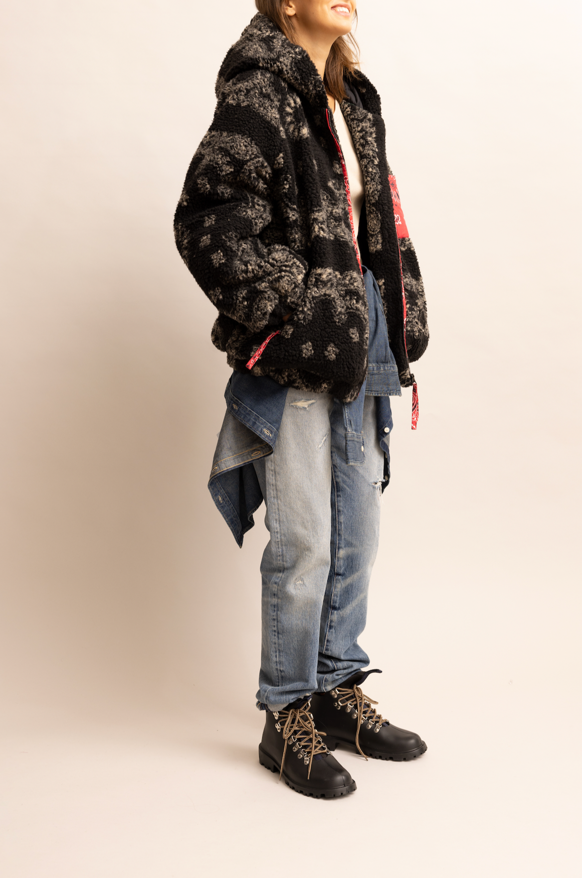 Veste Hills bandana noir