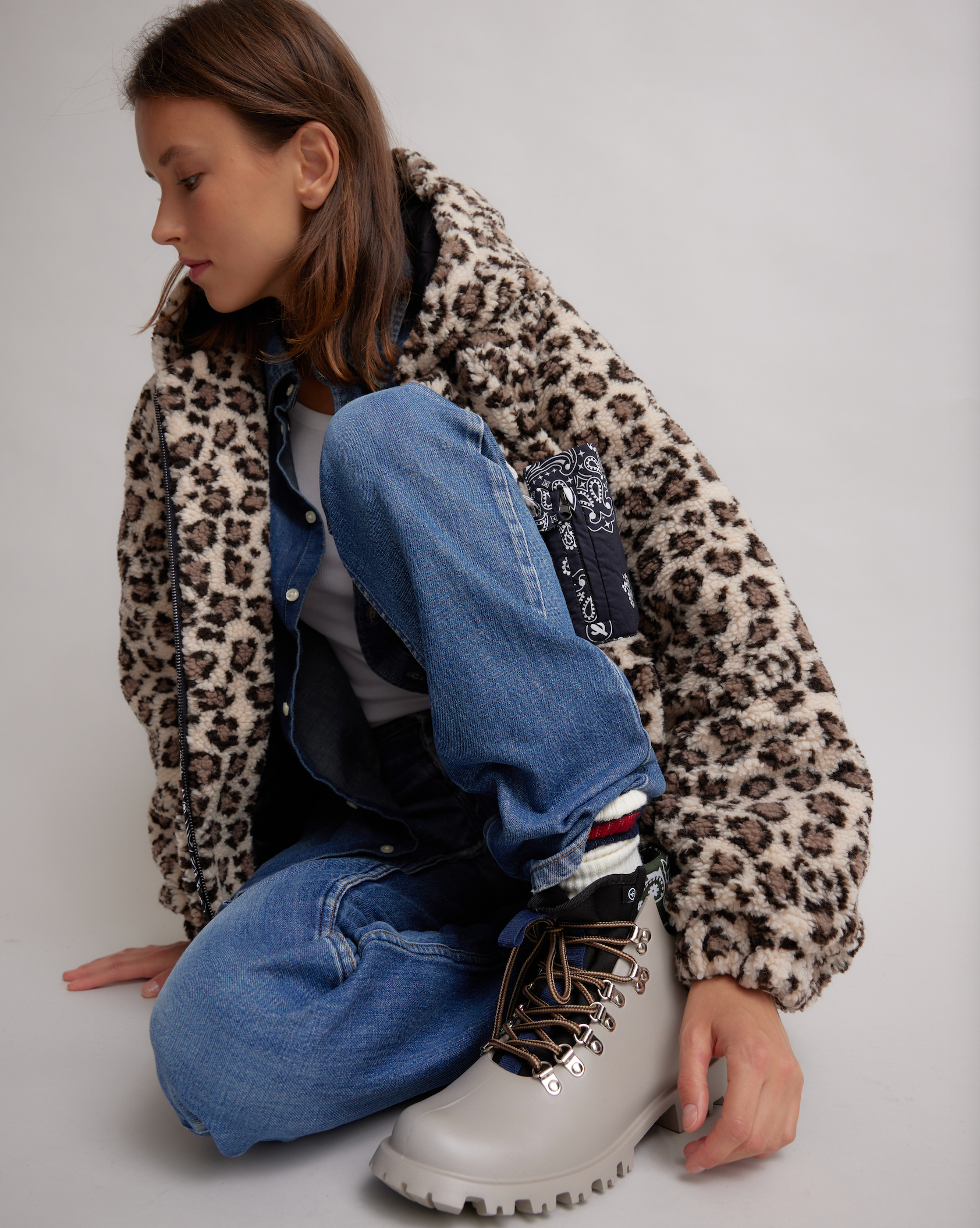 HILLS JACKET LEOPARD PRINT