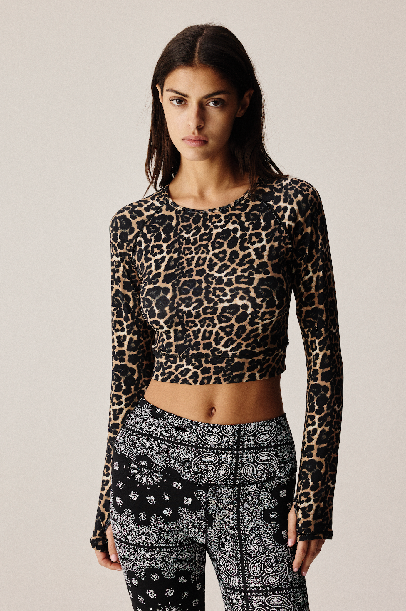 Yoga long sleeve top leopard – Arizona Love Yoga long sleeve top leopard – Arizona Love