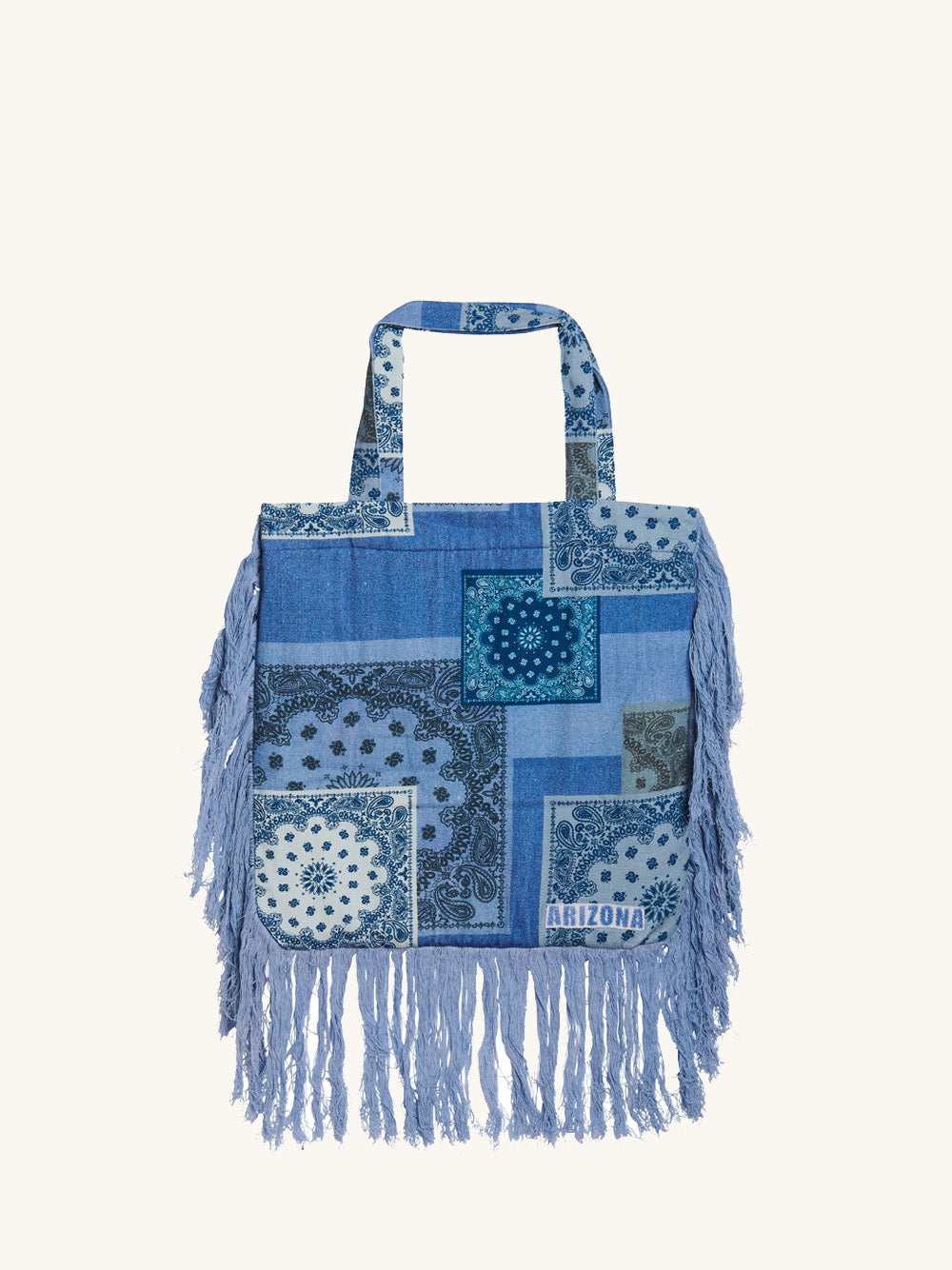 Sac matelassé en jean