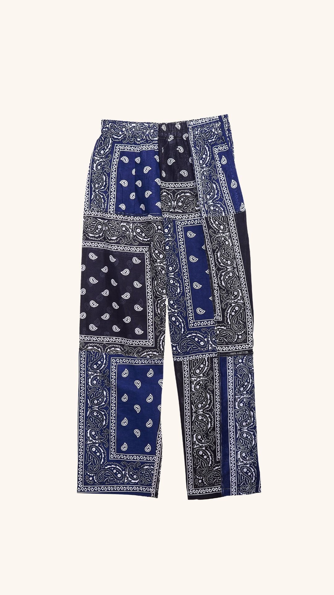 Bandana navy blue pants