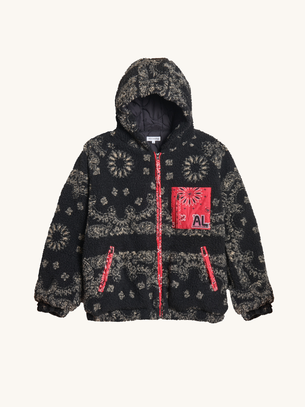 Veste Hills bandana noir