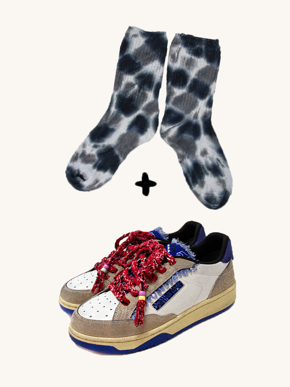 Pack sneakers electric blue