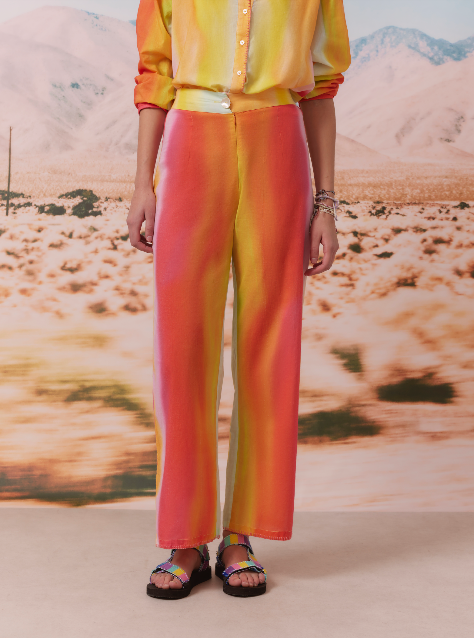 Rainbow pants