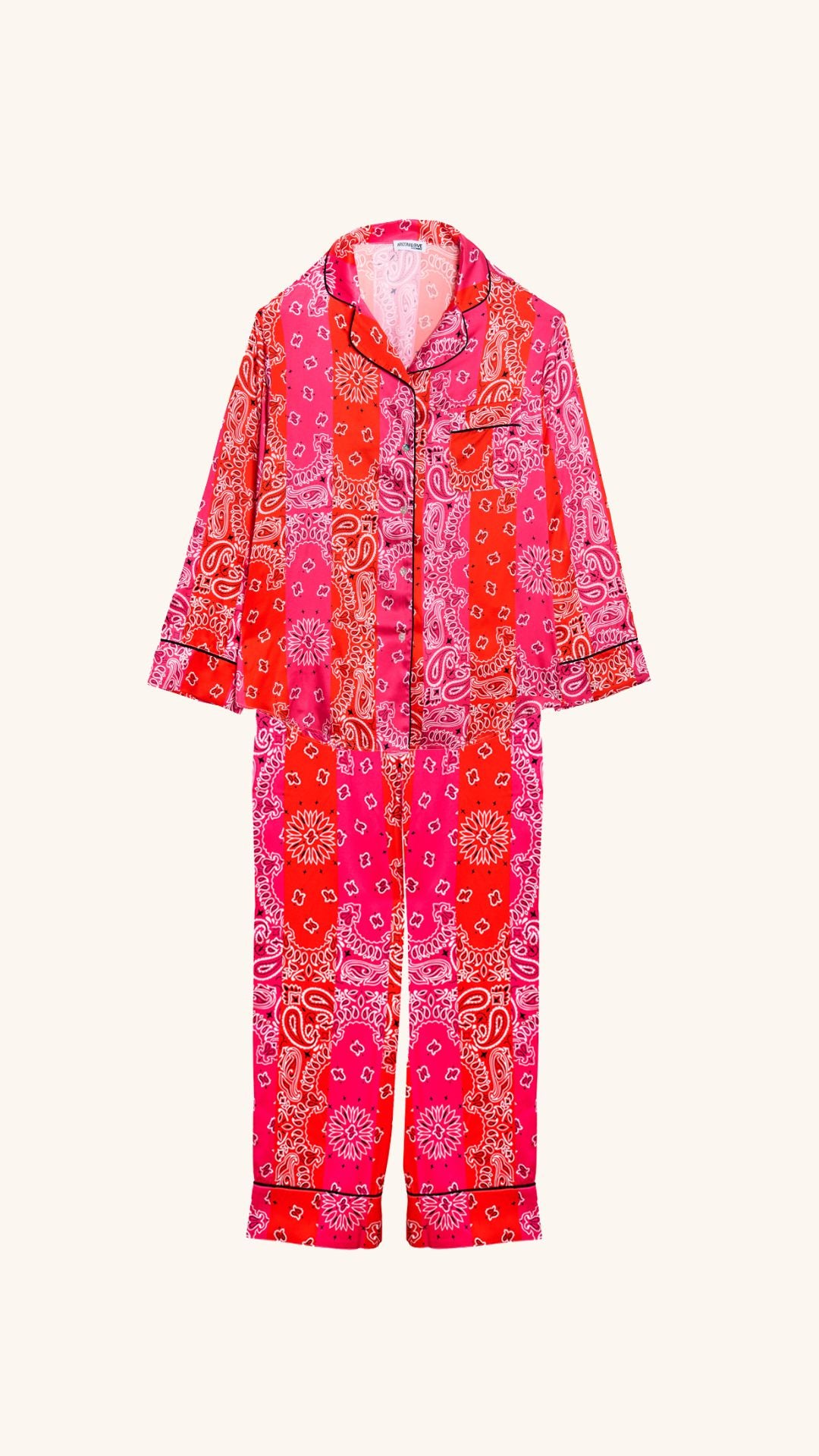 Comfy set pink silk