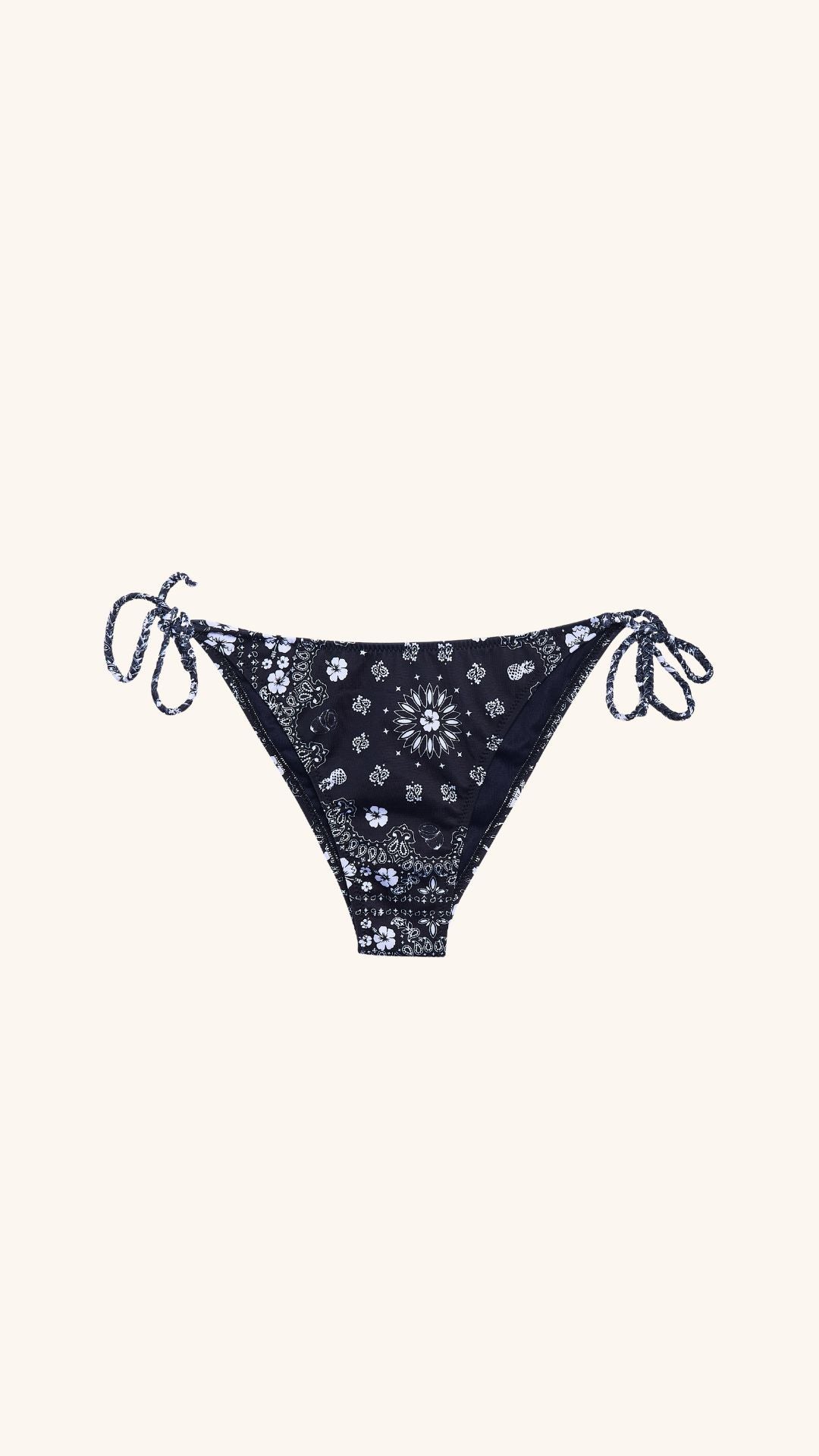 Bas Positano bandana noir