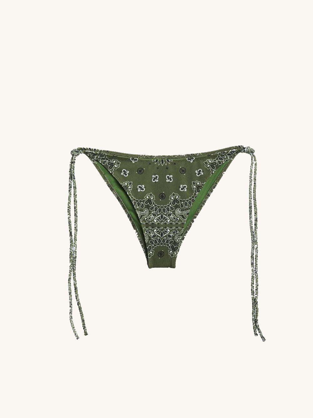 Positano bikini bottom kaki