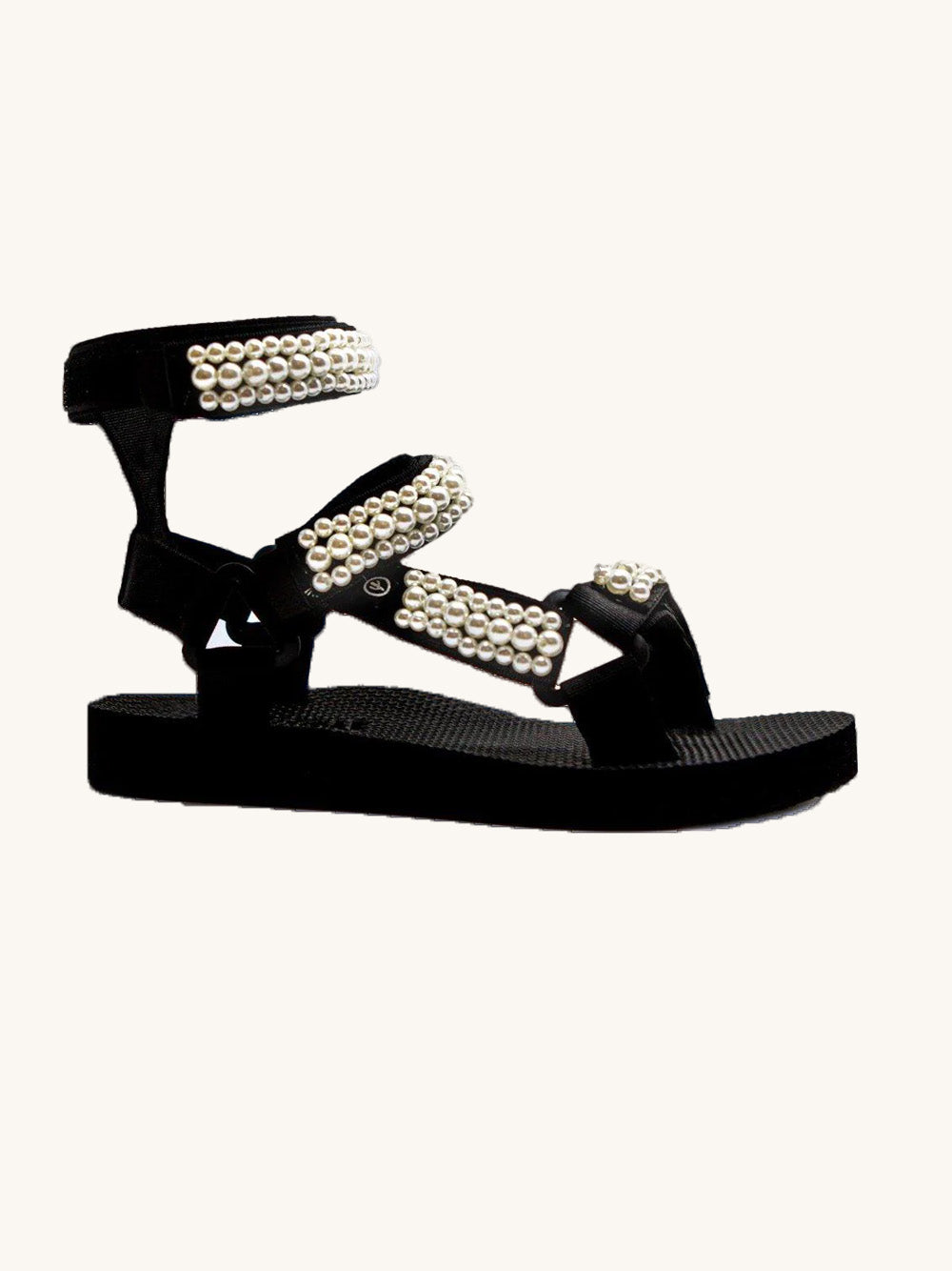 Trekky double ankle pearls