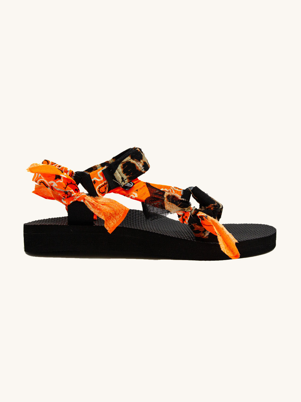 Trekky bandana leopard & orange