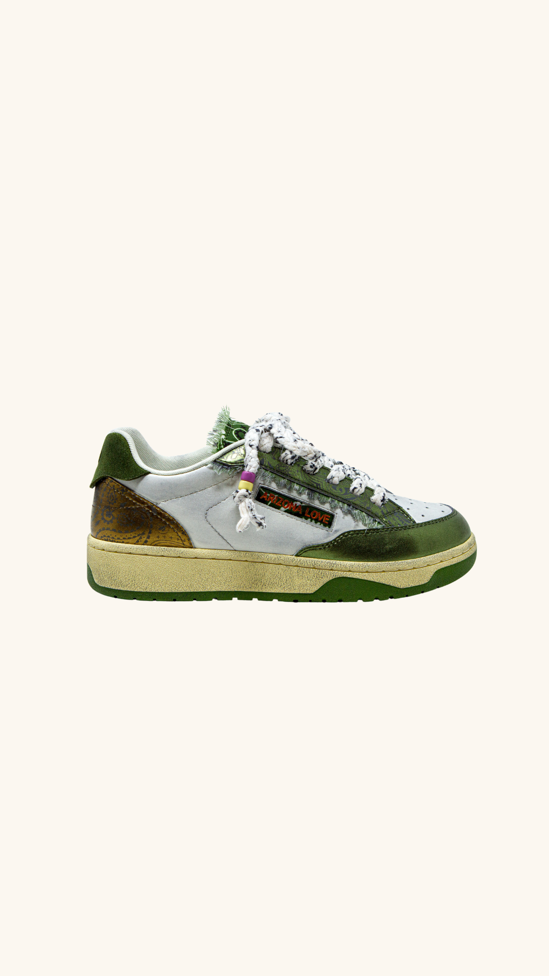 Venice sneakers metallic green