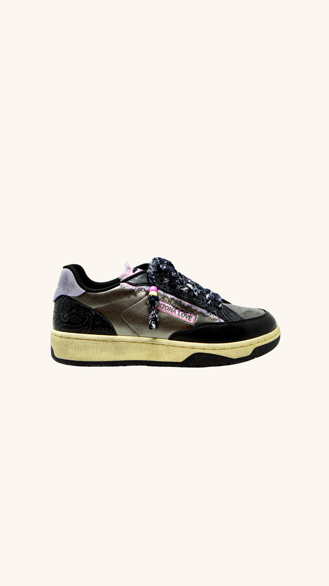 Venice sneakers metallic gunmetal