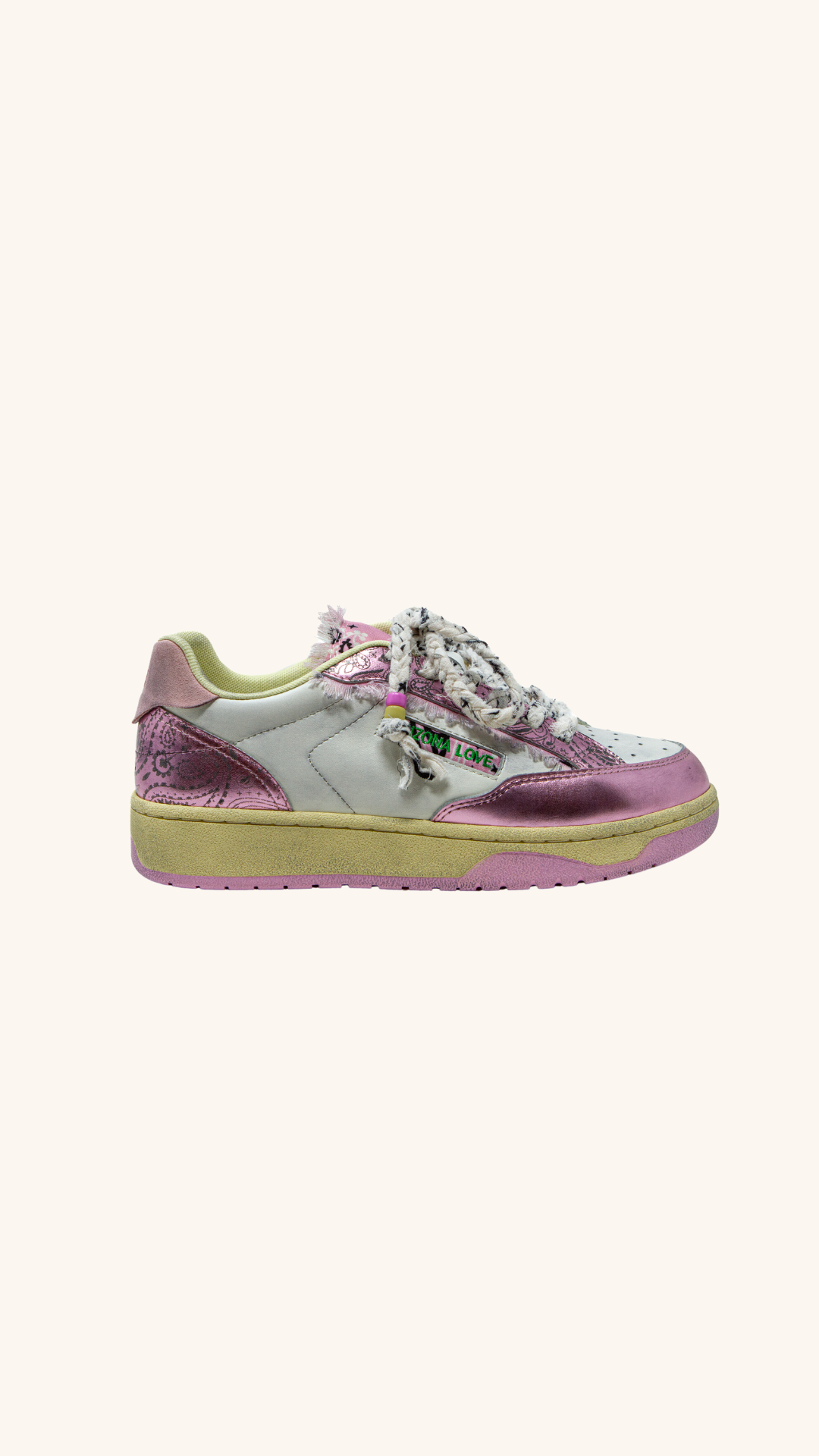 Venice sneakers metallic pink