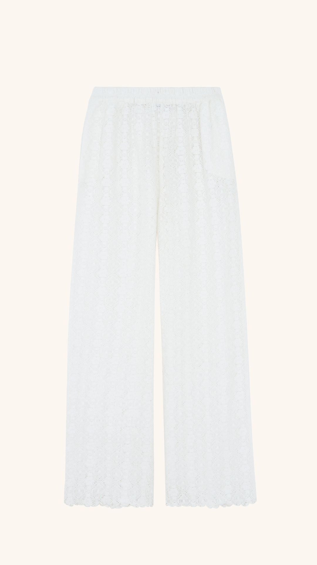 Pantalon en dentelle