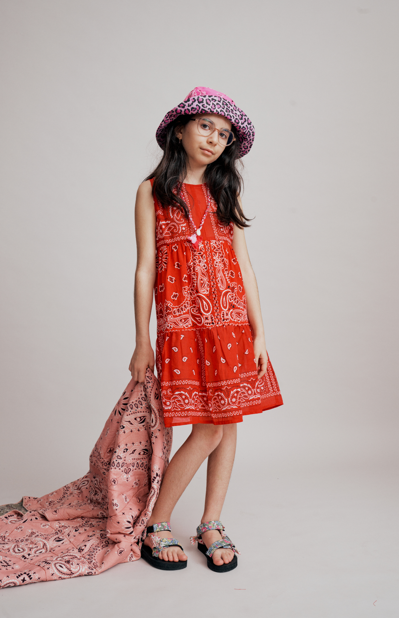 Bandana red dress kids Arizona Love Bandana red dress kids Arizona Love