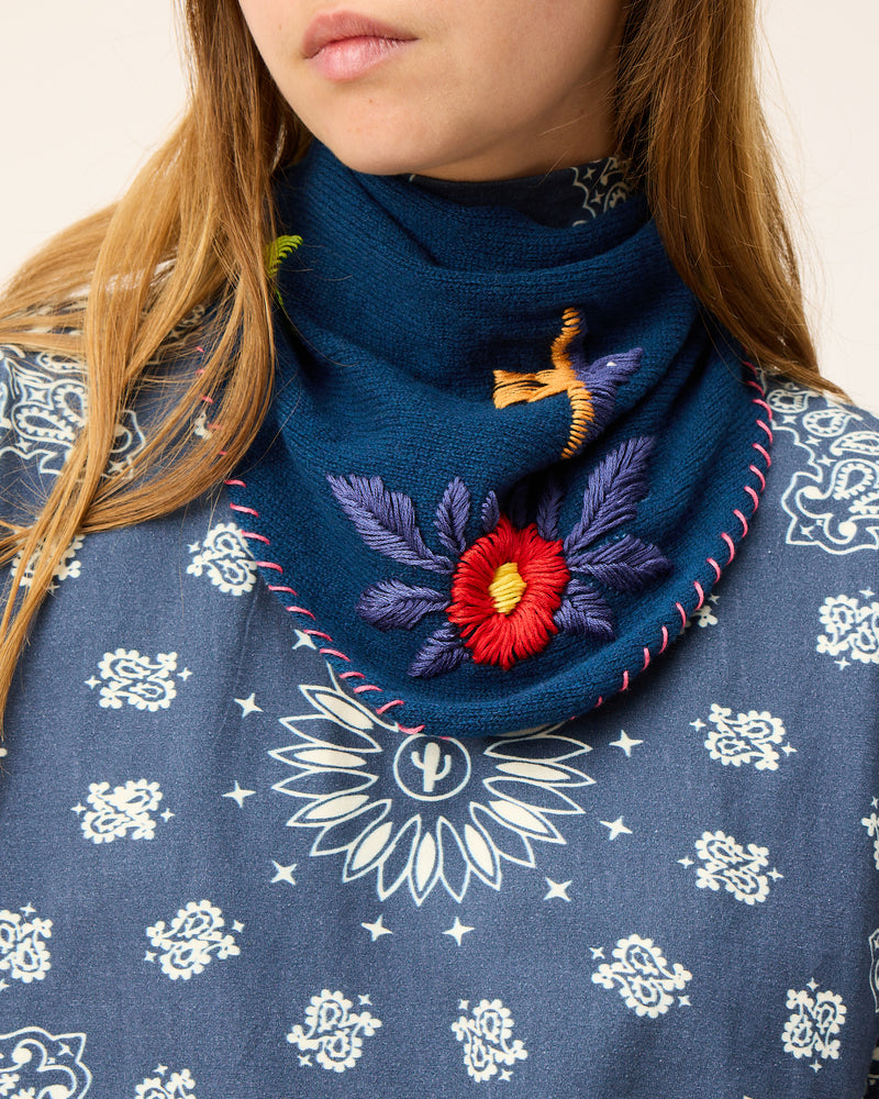 Navy Amal Scarf