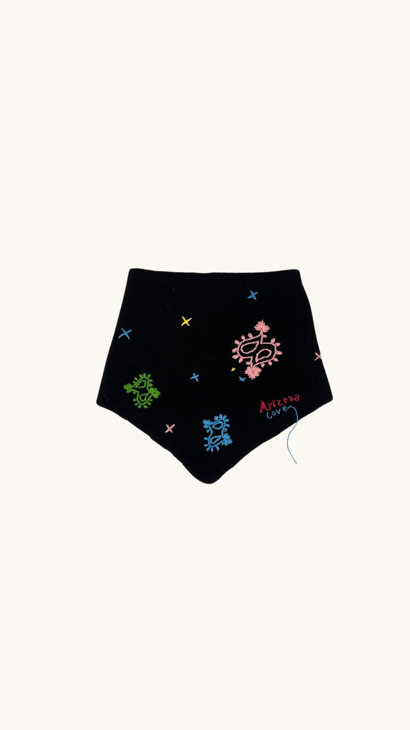 Foulard bandana noir