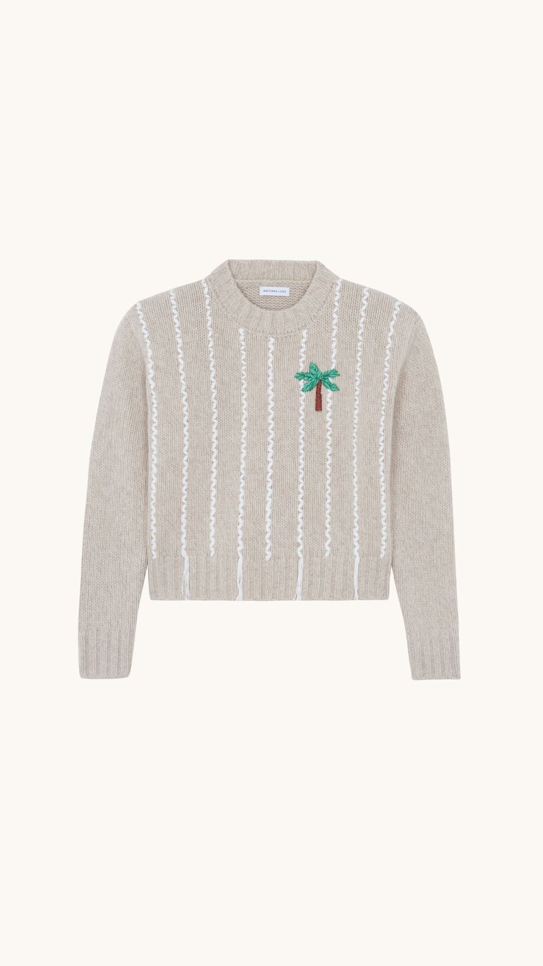 Palm wool knit