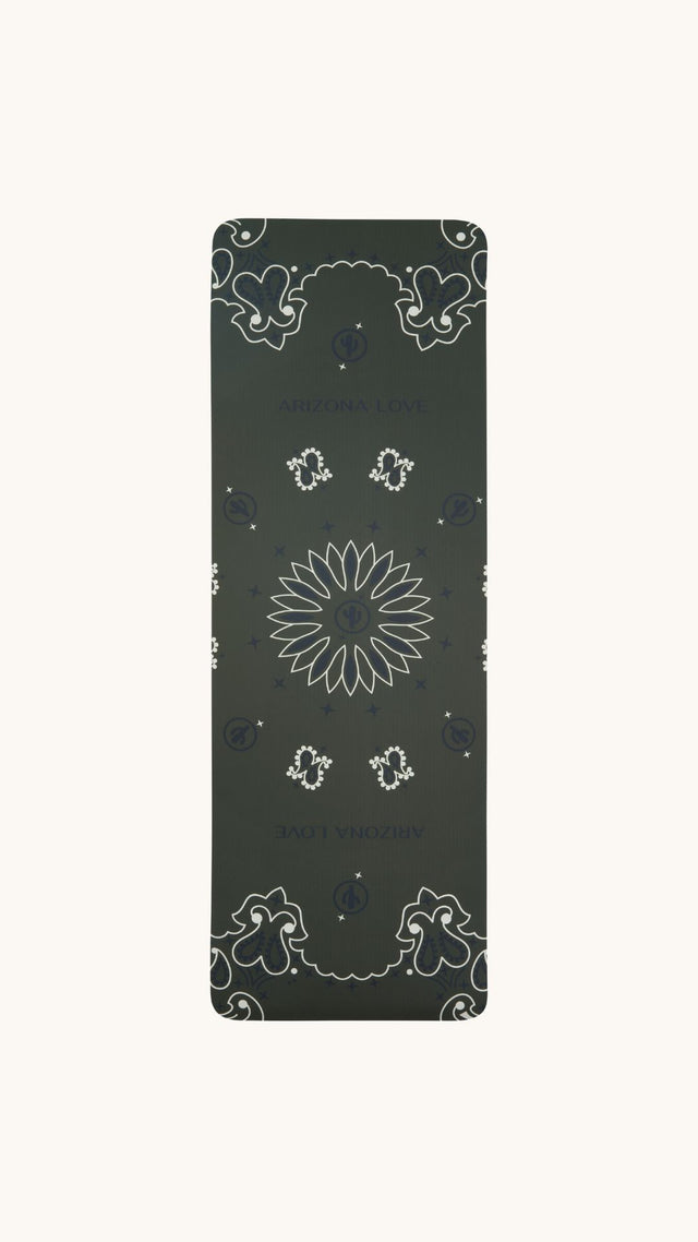 Tapis de yoga kaki
