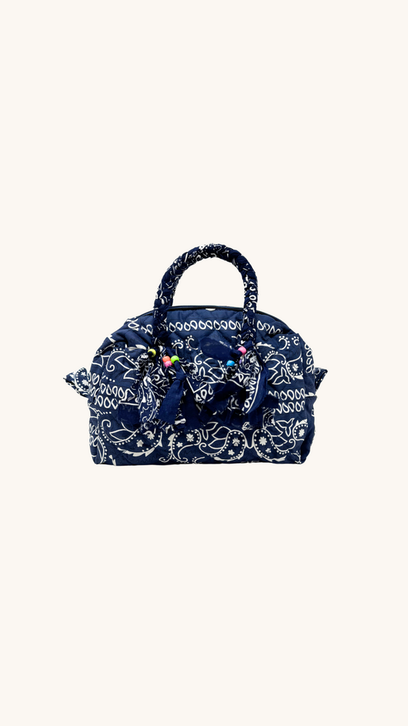 BANDANA NAVY QUILTED VANITY