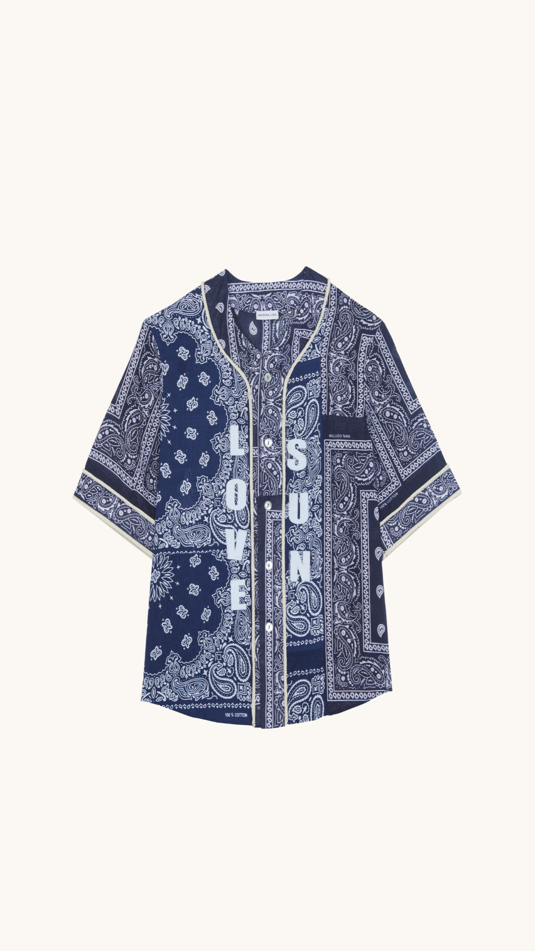 Bandana navy shirt