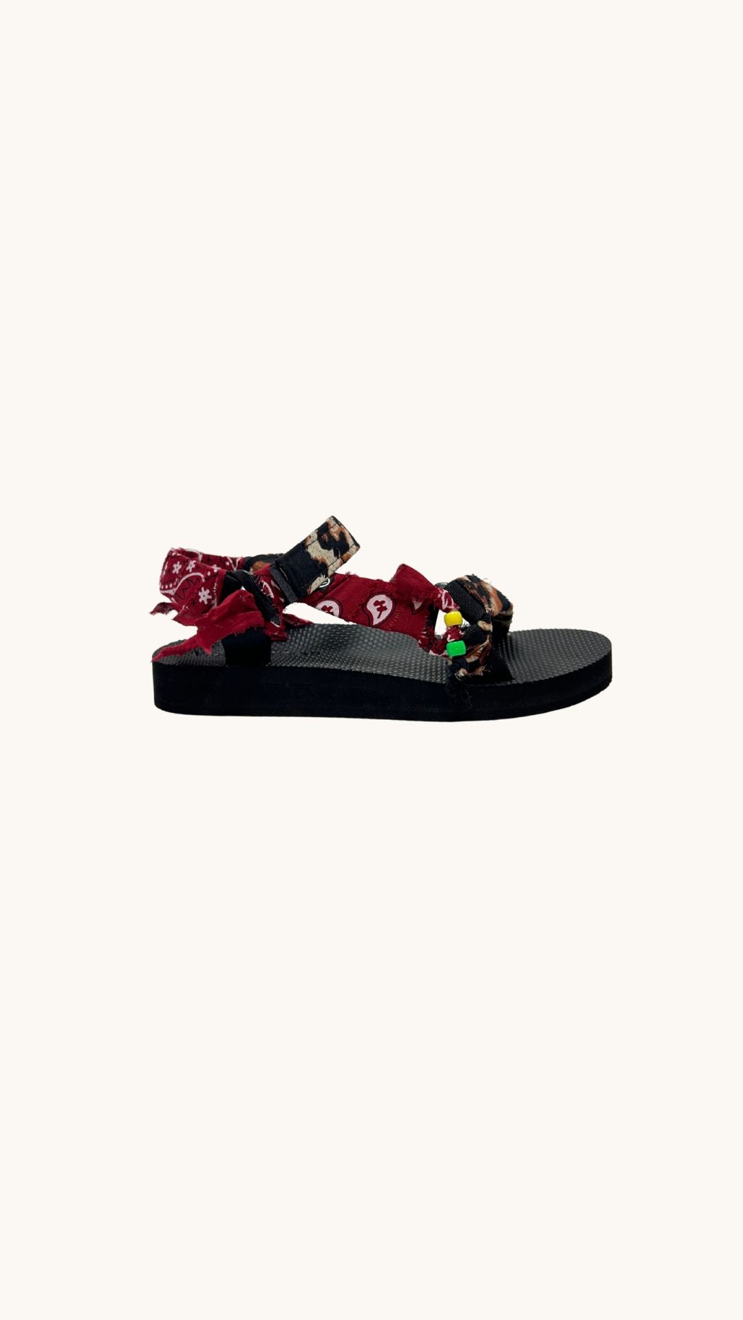 Trekky leopard burgundy