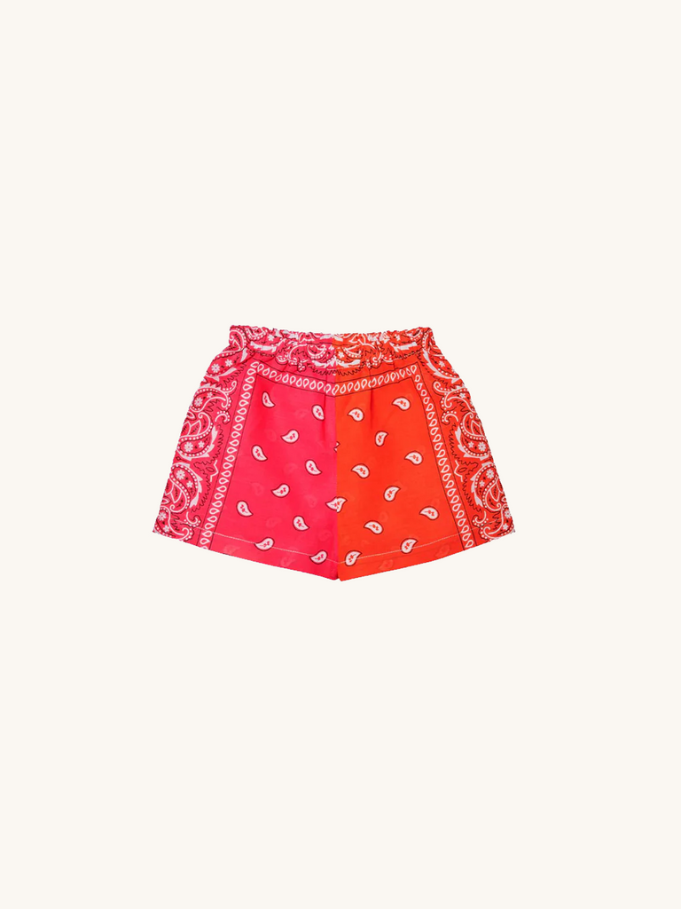 SHORT ENFANT ROSE