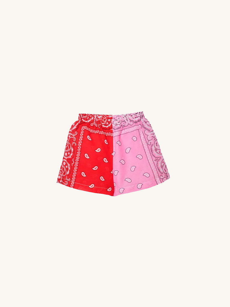 SHORT ENFANT ROUGE