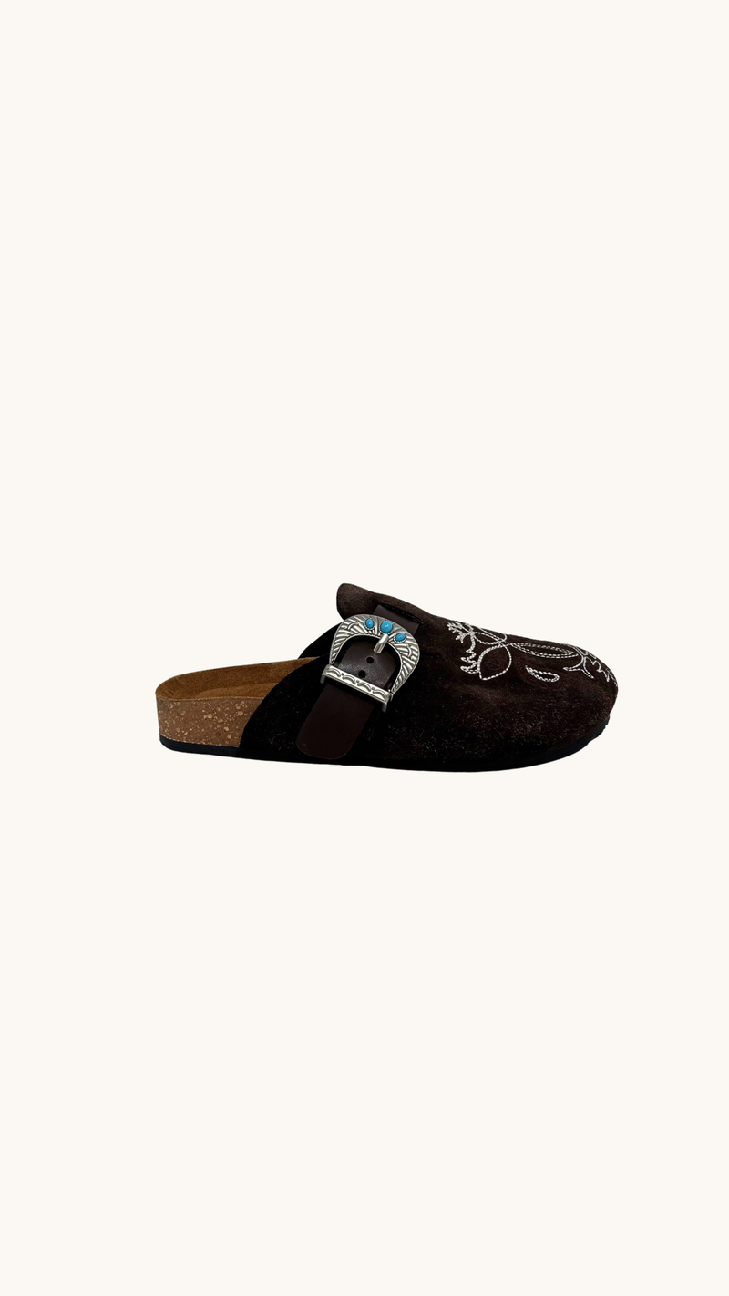 Adelia Clog Brown