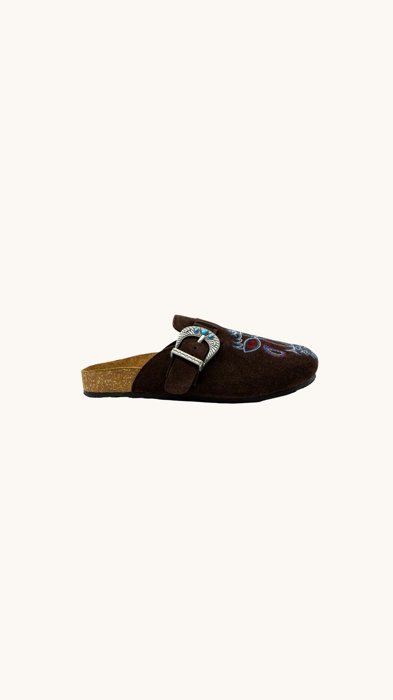 Adelia Clog Brown