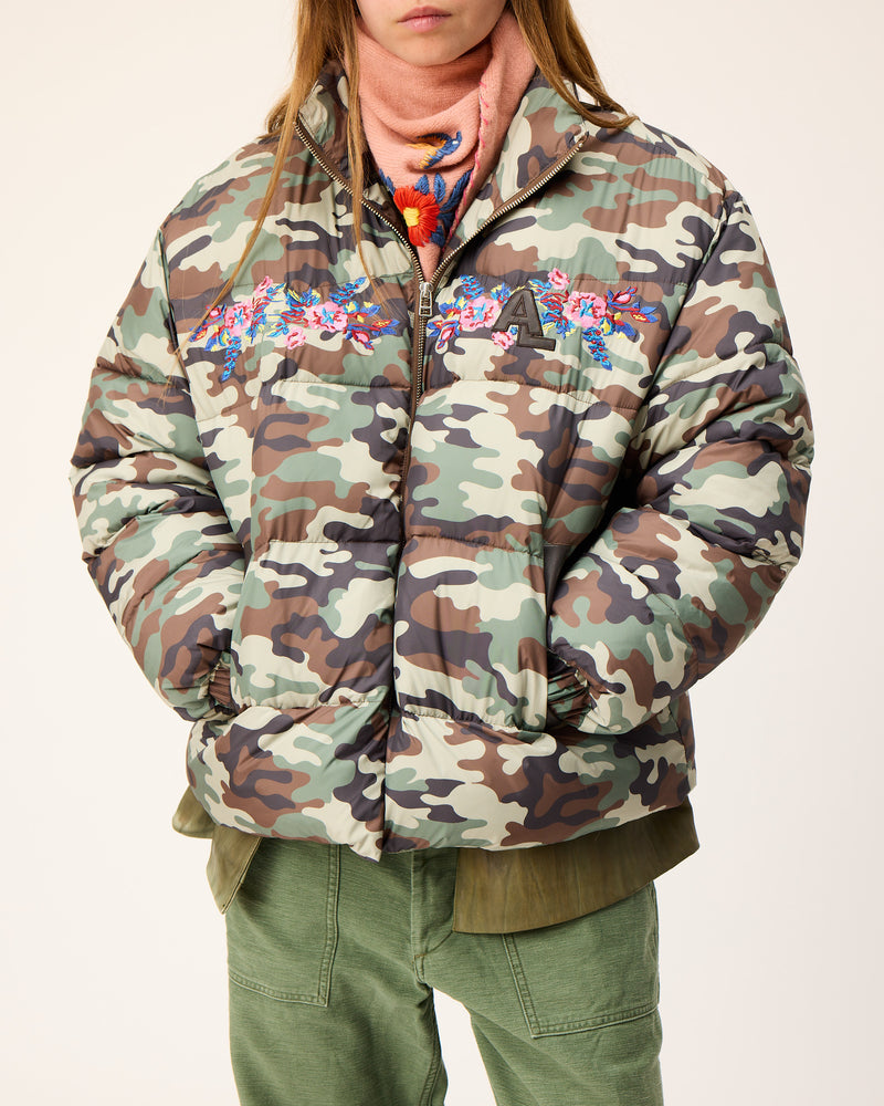 Doudoune Anaïs Camo
