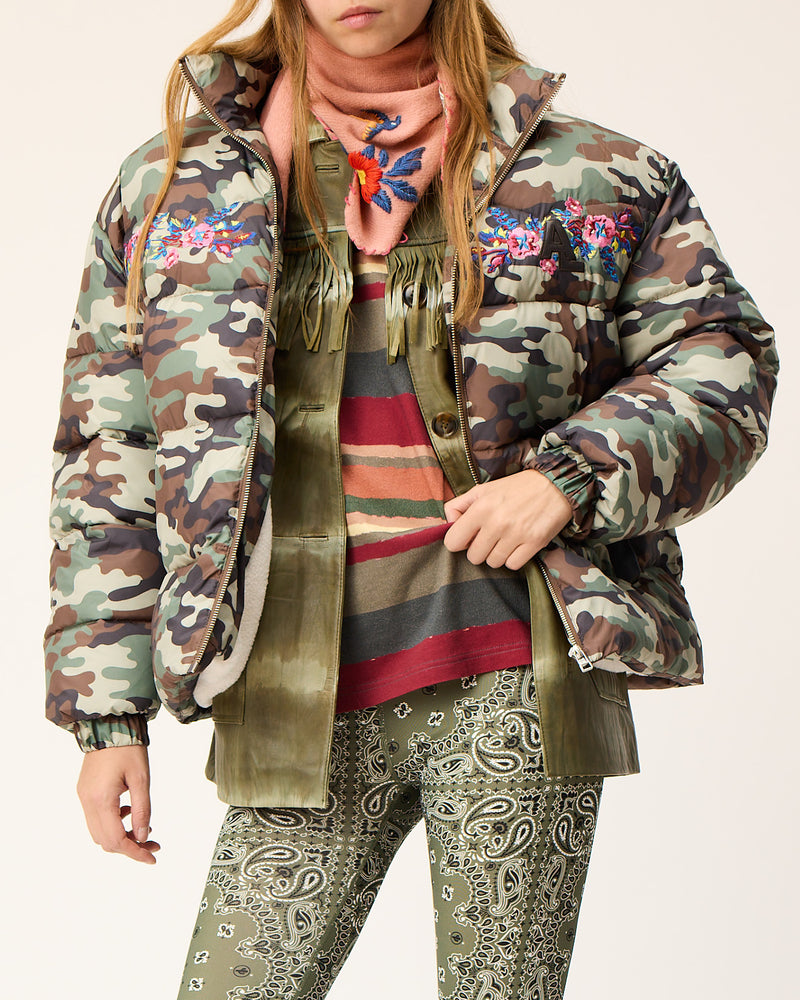 Doudoune Anaïs Camo