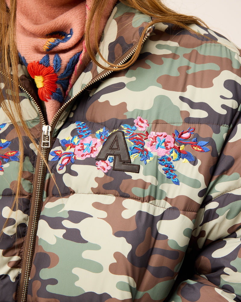 Doudoune Anaïs Camo