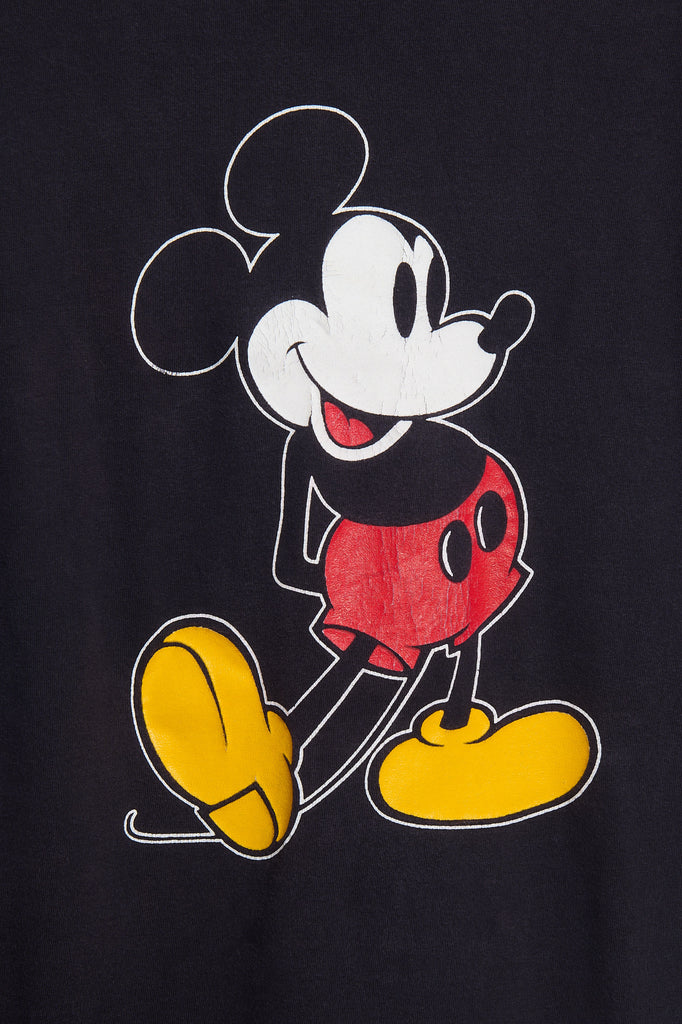 T-shirt Vintage Mickey Black