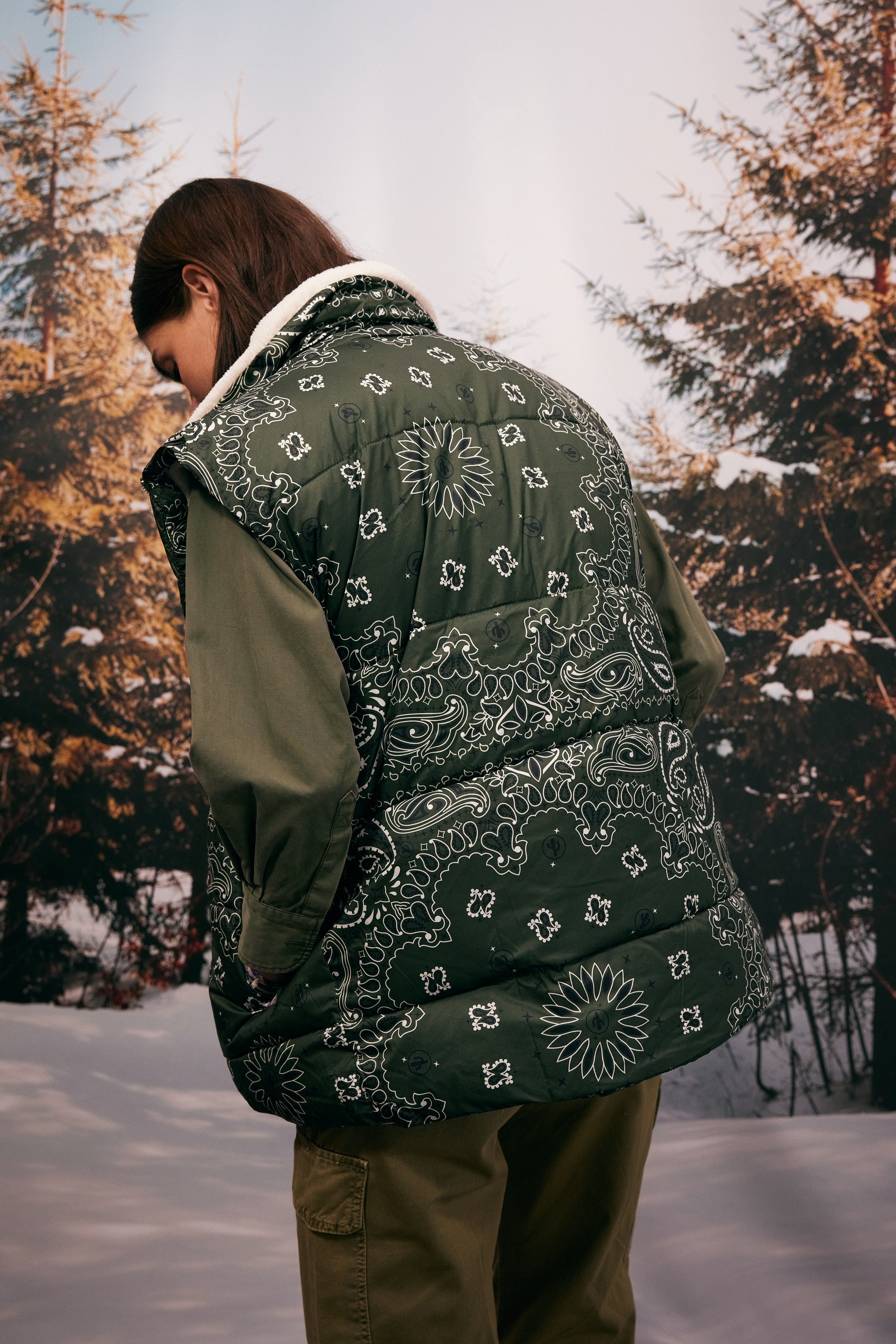 Phoenix Jacket Kaki Bandana