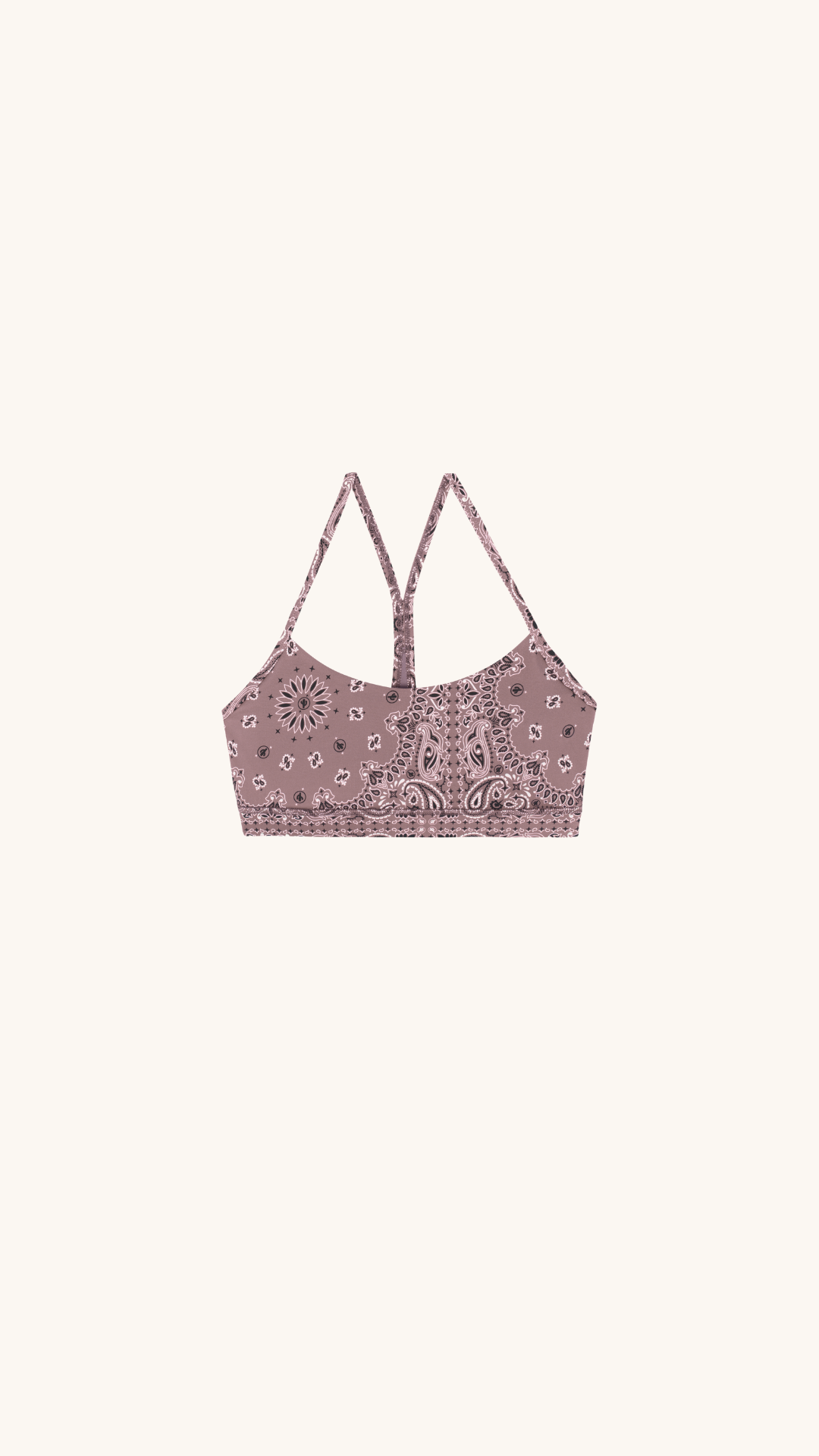 Yoga bra dusty rose