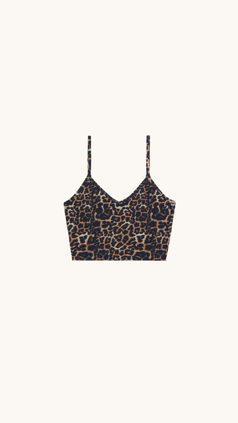 Yoga Tank Top Leopard