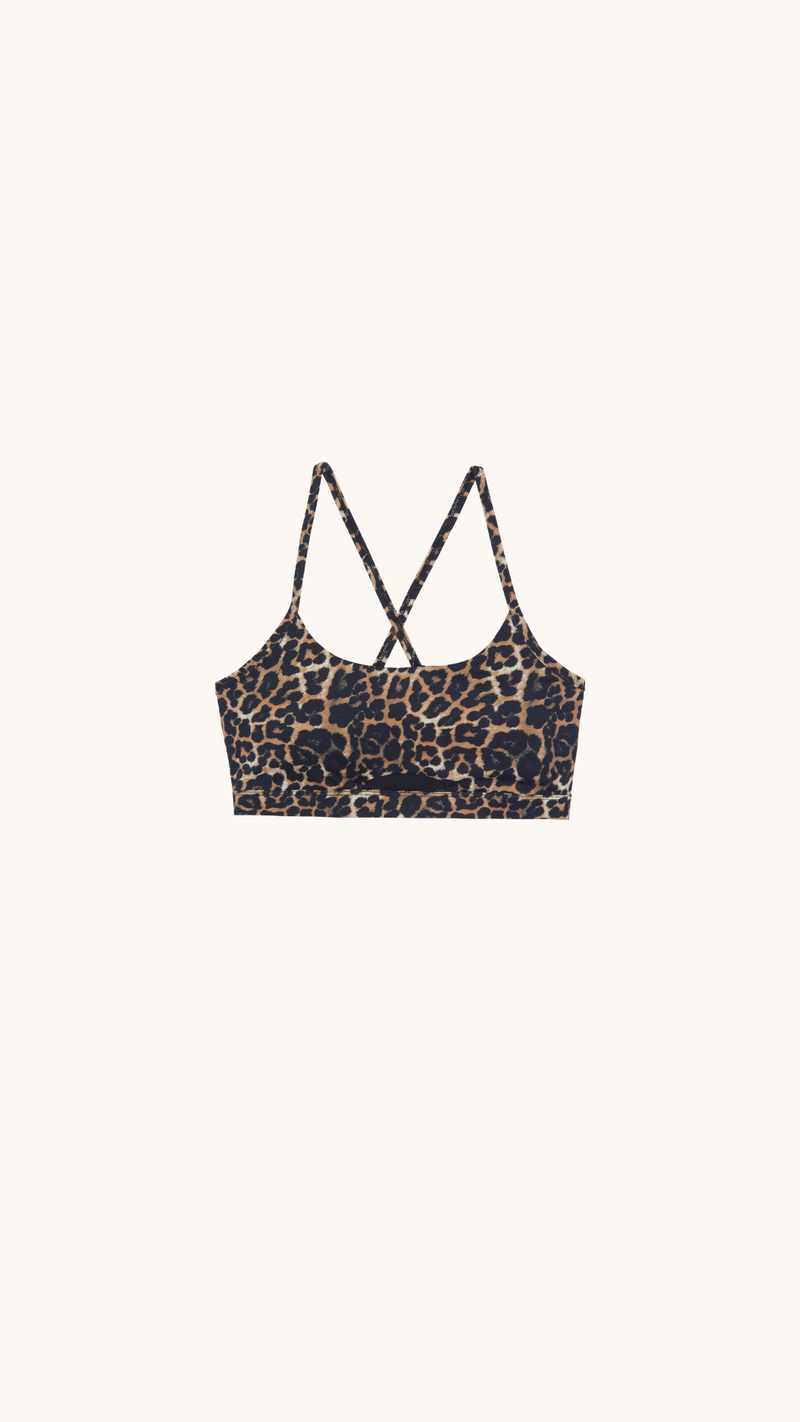 Yoga Bra Leopard