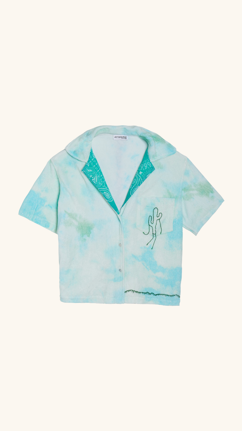 Blue Sponge Shirt