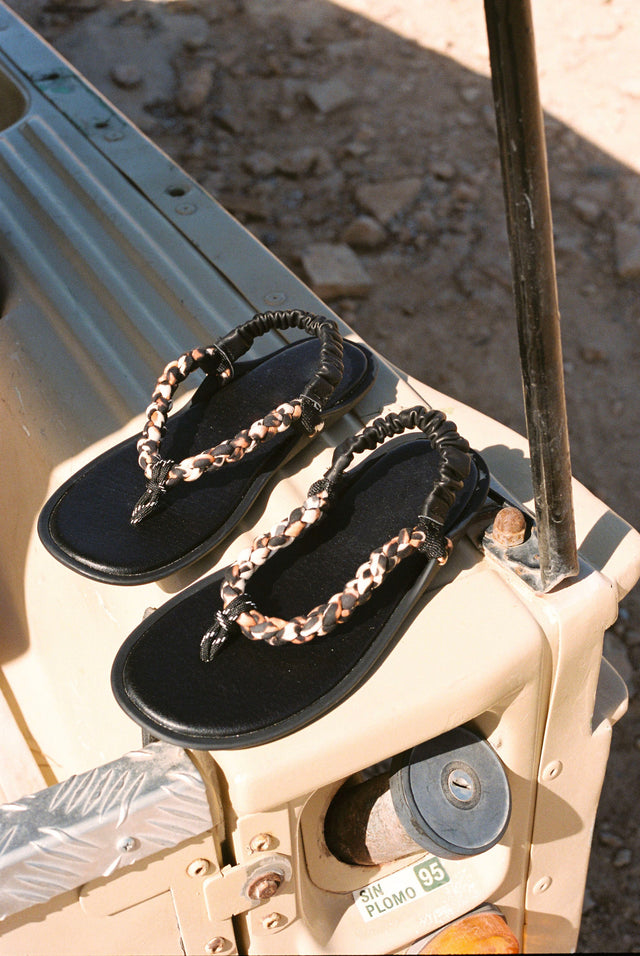 Sandale Angeli leopard